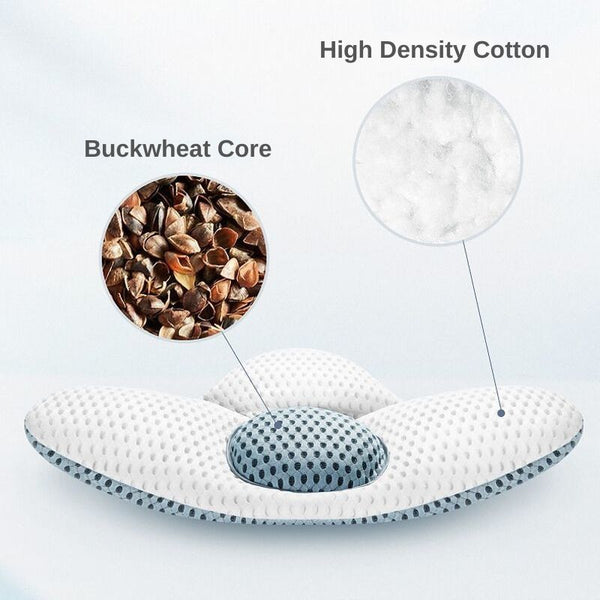 LilyPillow - Buckwheat Lumbar Support Sleep Pillow